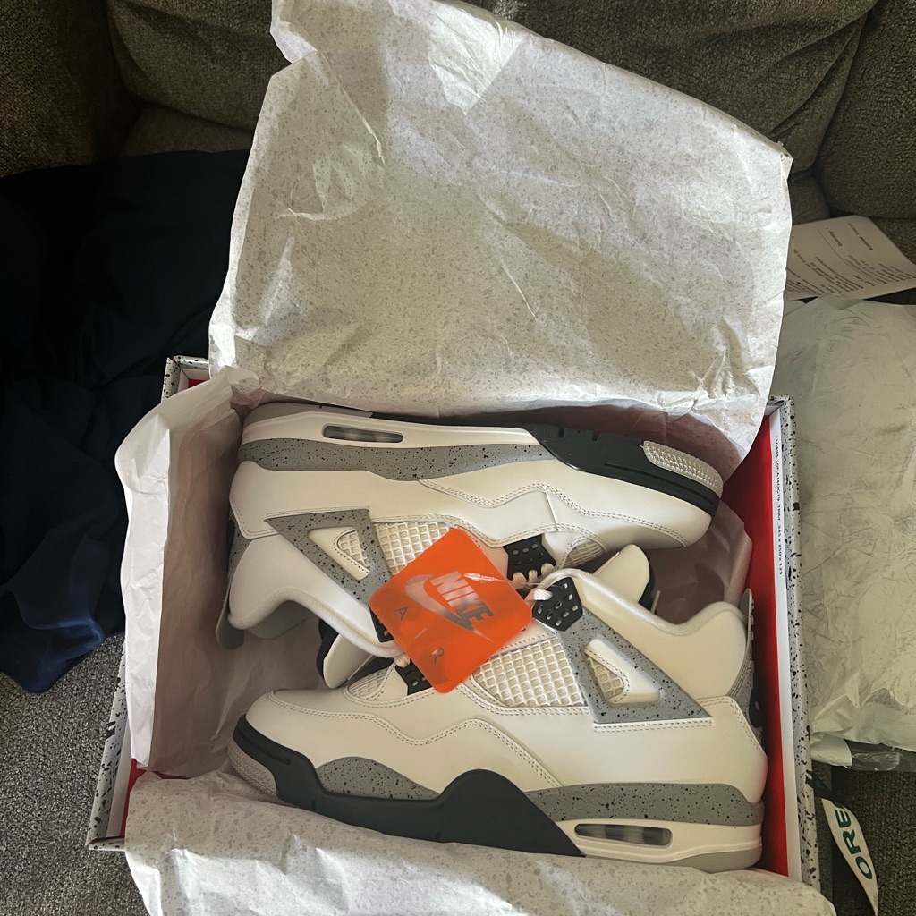 Unreleased Jordan 4 2025 White Cement